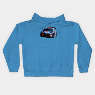 Hyundai i20 WRC - Illustration Kids Hoodie